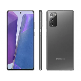 Imagem da oferta Smartphone Samsung Galaxy Note 20 256GB Mystic - Gray 8GB RAM Tela 6,7” Câm. Tripla + Selfie 10MP