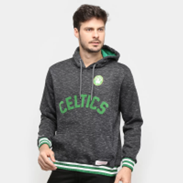 Imagem da oferta Moletom NBA Boston Celtics Mitchell & Ness Mescla Masculino - Preto