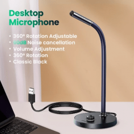Imagem da oferta Microfone De Mesa USB UGREEN Computador Desktop 60dB