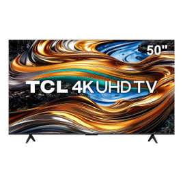 Imagem da oferta Smart TV 50” UHD 4K TCL P755 LED com Google TV Dolby Vision e Atmos HDR10+ Wi-Fi Bluetooth Google Assistente e Design sem Bordas