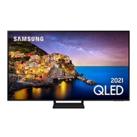 Imagem da oferta Smart TV Samsung 65" 4K QLED 65Q70A 120Hz Processador IA HDR10+ Tela Infinita Design Slim Alexa Built In - QN65Q70AAGXZD