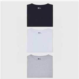 Imagem da oferta Kit 3 Camisetas Básicas Reserva