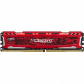 Imagem da oferta Memória DDR4 Crucial Ballistix Sport LT 16GB 2666MHz Red BLS16G4D26BFSE