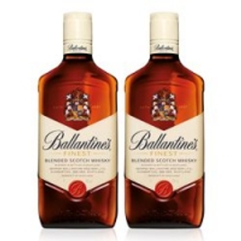 Imagem da oferta Kit Whisky Ballantine's Finest 1l 2 Unidades