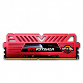 Imagem da oferta Memória RAM Geil Evo Potenza DDR4 8GB 3000MHz Red - GAPR48GB3000C16ASC