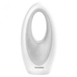 Caixa de Som Portátil Telefunken 10W Bluetooth/USB TWS LED Branco - TFSTYLEWH