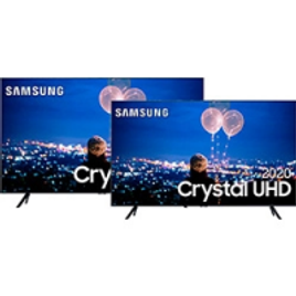 Imagem da oferta Samsung Smart TV 65'' Crystal UHD 65TU8000  + Samsung Smart TV 50" Crystal UHD 50TU8000