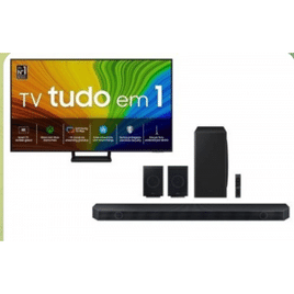 Imagem da oferta Combo Samsung Smart TV 65" QLED 4K 65Q70D + Soundbar Samsung HW-Q930D65Q70D 2024 Tecnologia de Pontos Quânticos Processador com AI Painel até 120H