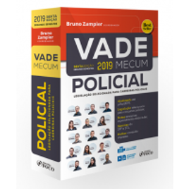 Livro Vade Mecum Policial - Legislação Selecionada para Carreiras Policiais - 6ª ED - 2019