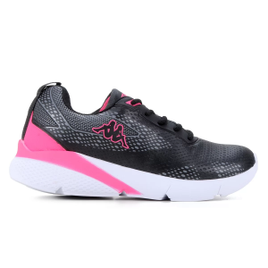 Tênis Kappa Joy Feminino - Preto+Pink
