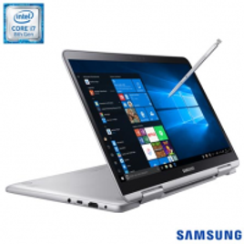 Imagem da oferta Notebook Samsung Style S51 i7-8550U 13,3" 8GB SSD 256 GB Windows 10 Touchscreen - NP930QBE-KW1BR