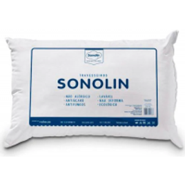 Imagem da oferta Travesseiro Sonolin Prime em Fibra Siliconada 50x70cm