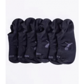 Imagem da oferta Kit com 3 Meias Masculinas Invisíveis Puma