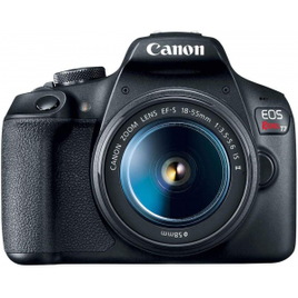 Imagem da oferta Câmera Canon EOS Rebel T7+ EF-S 18-55 f/3.5-5.6 IS II BR