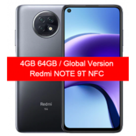 Imagem da oferta Smartphone Xiaomi Redmi Note 9T 4GB RAM 64GB Tela 6.5" - Versão Global Internacional