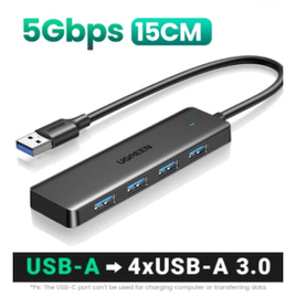 Imagem da oferta Hub UGREEN USB C Tipo 3.1 Adaptador 3.0 4 em 1