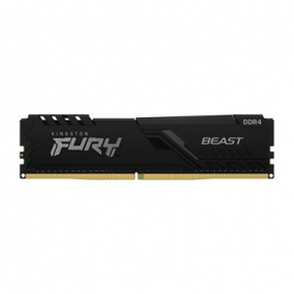Memória RAM Kingston Fury Beast 32GB 3200MHz DDR4 CL16 Preto - KF432C16BB/32