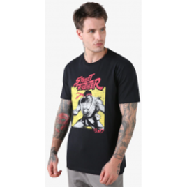 Imagem da oferta Camiseta Street Fighter Malha - Preto