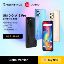 Smartphone Umidigi A13 Pro 128GB 4GB NFC - Versão Global