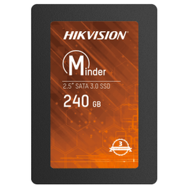 Imagem da oferta SSD Hikvision Minder, 240GB, Sata III, Leitura 530MBs e Gravação 400MBs, HS-SSD-Minder(S)/240G