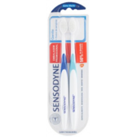 Kit Escova de Dente Sensodyne Gentle Suave às Gengivas com 2 unidades