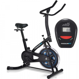 Imagem da oferta Bicicleta Ergométrica Spinning Podiumfit S100 - Silenciosa - Roda 8kg