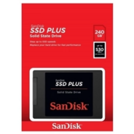 Imagem da oferta SSD Sandisk Plus 240GB 530MB/s SATA - SDSSDA-240G-G2610x