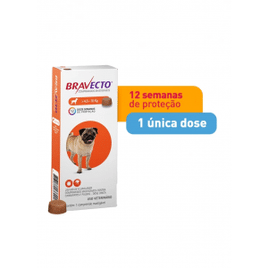 Imagem da oferta Antipulgas e Carrapatos Bravecto MSD para Cães de 4,5 a 10 kg
