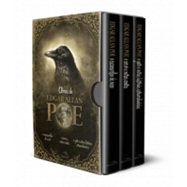 Imagem da oferta Box - Edgar Allan Poe - Histórias Extraordinárias - 3 Volumes - Acompanha Pôster