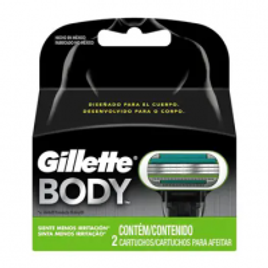 Imagem da oferta Carga Gillette Body com 2 unidades - Lâmina e Carga para Aparelho de Barbear