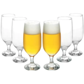 Imagem da oferta Conjunto de Taças Nadir de Vidro para Cerveja 6 Peças 300ml - Floripa 7732