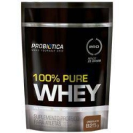 Imagem da oferta 100% Pure Whey Protein Refil 825g Chocolate - Probiótica