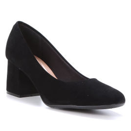 Scarpin Beira Rio Salto Médio Feminino - Preto