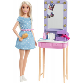 Imagem da oferta Boneca Barbie DHA Backstage Malibu GYG39 - Mattel