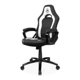 Imagem da oferta Cadeira Gamer Mancer Harpy Preto e Branco - MCR-HRP01-WHITE