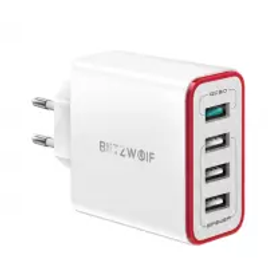 Imagem da oferta Carregador BlitzWolf BW-PL5 Quick Charge 3.0 35W 4 portas USB