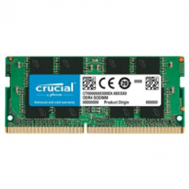 Imagem da oferta Memória Crucial 8GB 2666MHz DDR4 Para Notebook CL19 - CT8G4SFRA266