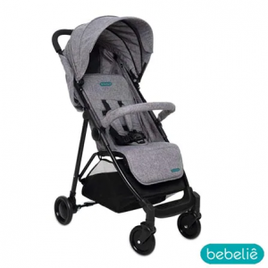 Carrinho de Bebê Berço Cinza - Bebeliê - CBB-02