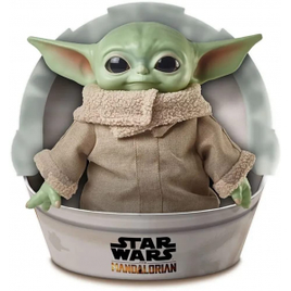 Imagem da oferta Brinquedo Plush Baby Yoda Star Wars The Child - Mattel