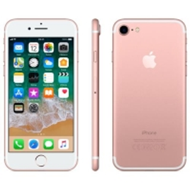 Imagem da oferta iPhone 7 Apple 3D Touch iOS 11 Touch ID Câm.12MP Resistente à Água 32GB Ouro Rosa Tela 4,7" - iPhone