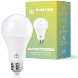 Imagem da oferta Lâmpada LED Inteligente Positivo Home Smart WIFI 10W