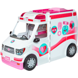 Imagem da oferta Brinquedo Ambulância da Barbie FRB19 - Mattel