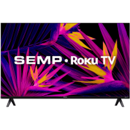 Imagem da oferta Smart TV LED 43'' Semp FHD Roku TV com WI-FI Dual Band 3 - 43R6610