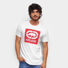 Imagem da oferta Camiseta Ecko Estampada Masculina Branco - Tam P