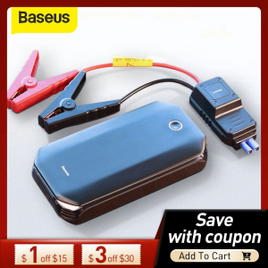 Impulsionador de Partida Baseus Para Veículo Jump Starter 800A Power Bank