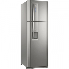 Imagem da oferta Geladeira/Refrigerador Electrolux 382 litros TW42S Inox Top Freezer Com Dispenser de Água