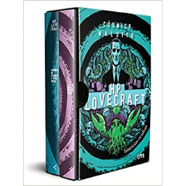 Box Cósmico Maldito: Histórias Ocultas de H.P. Lovecraft: (Pôster + Marcador + Suplemento + 2 Cartões-Postais) Capa Comum