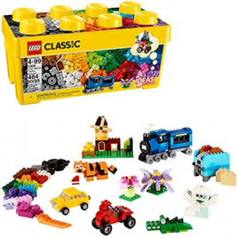 Imagem da oferta Brinquedo Lego Classic: Caixa Média 484 Peças Criativas 10696