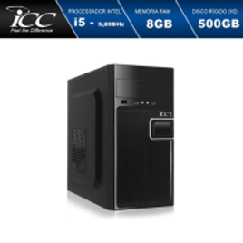 Imagem da oferta Computador Desktop Icc Iv2581s Intel Core I5 3,20ghz 8gb Hd 500gb