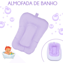 Imagem da oferta Almofada de Banho Bebê Anatômica Acolchoada Baby Infantil